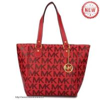 michael kors logo signature groot rood bakken Winkel Nijmegen t8eem918